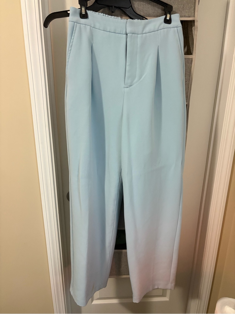 UO Light Blue Pleated Dress Pants